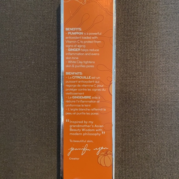 Purlisse Pumpkin & Ginger DetoxifyingCharcoalMask - Picture 9 of 9